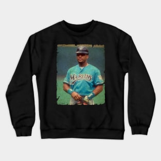 Gary Sheffield in Miami Marlins Crewneck Sweatshirt